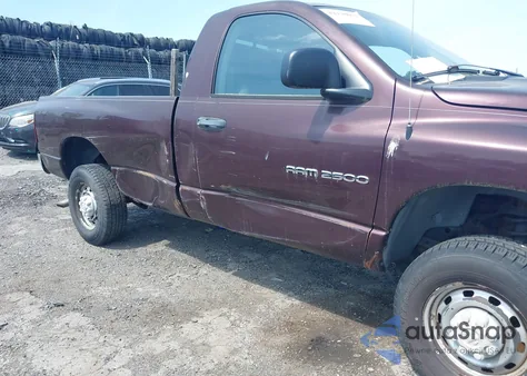 2005 Dodge Ram 2500 St from USA, damaged, VIN 3D7KS26D25G833235